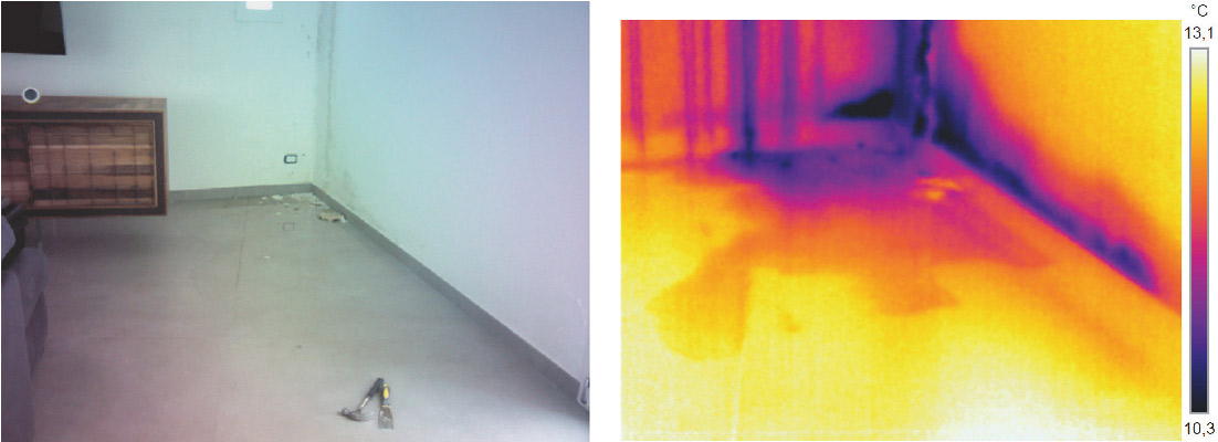 termografia a seguito di indagine termografica