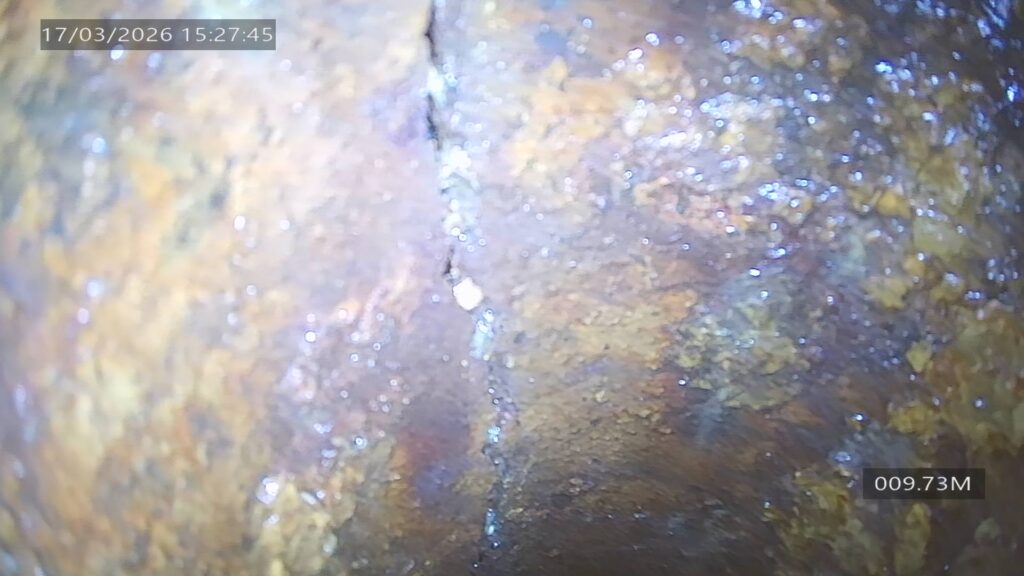 Lesione di tubazione di scarico metallica